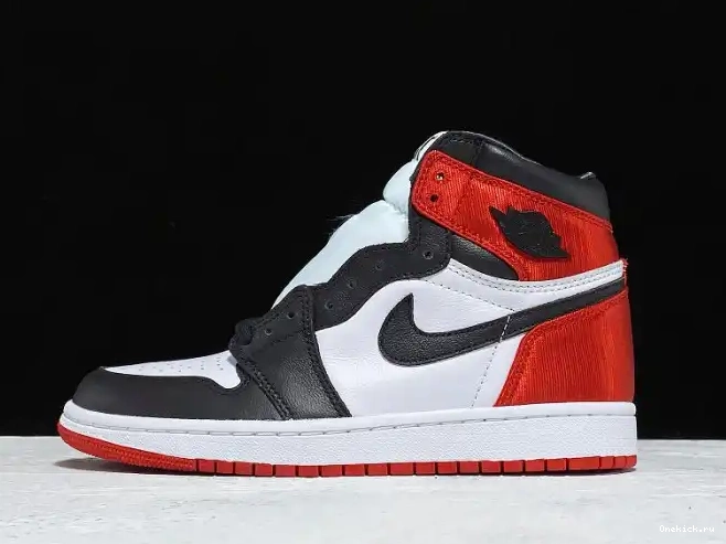 One Kick Retro Toe Air Satin Black 1 CD0461-016 Jordan High 0705